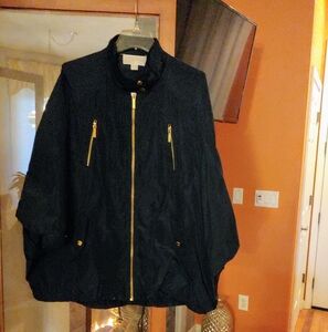 NWOT!! MICHAEL KORS Raincoat with Gold Accents